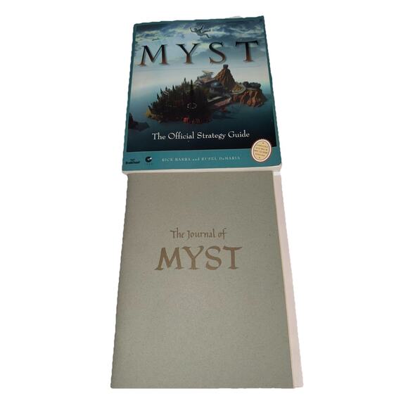 MYST by Broderbund for PC/CD ROM 1996 Big Box Complete Guide Journal Hints - Picture 5 of 10